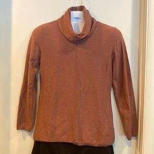 Calvin Klein Dusty Rose Cowl Neck Sweater